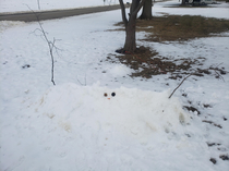 Told my kids to go outside and build a snowman They came back in  minutes later after repurposing a snow fort