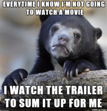 Trailers give away too much these days