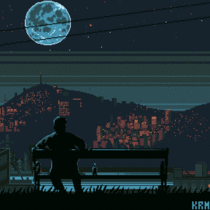 Trouble Sleeping Pixel art animation by me