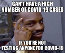 Trumps thoughts on COVID- testing