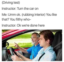 Turn on the car
