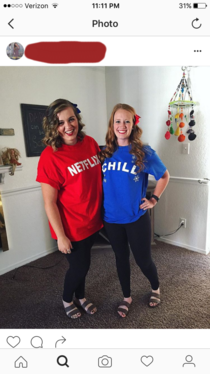 Two oblivious Mormon girls dress up as casual sex for Halloween xpost rexmormon