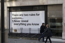 Two simple rules for success