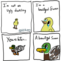 Ugly duckling - I made a new comic