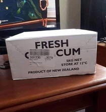 Unfortunate label placement on Capsicum delivery