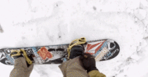 Urban snowboarding