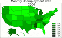 US unemployment levels 