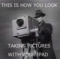 Using your Ipad to take pics