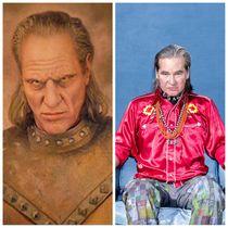 Val Kilmer reminded me of Vigo the Carpathian from Ghostbusters II