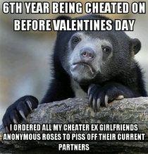 Valentines day revenge of the ex