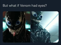 Venom after getting his eyes dilated
