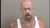 Walter White after  years of meth addiction Mans mugshot grabs attention of Breaking Bad fans 