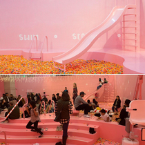 Was told this would be a better fit here Sprinkle pool at the museum of ice cream Dragged in by the girlfriend and lead the fucken way out of this nightmare