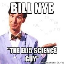 Watching the Bill Nye and Ken Ham debate All I could think of after hearing both speak for  minutes