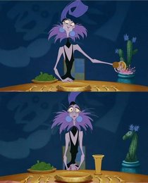 Watching The Emperors New Groove and noticed the cactus