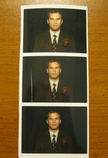 We had a photo booth at our wedding I think my brother in law doesnt understand how photobooths work