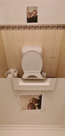 We like to make our guests toilet experience as uncomfortable as possible