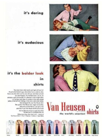 Wear a Van Heusen shirt and spank your wife