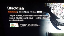Well Netflix thats kind of insensitive