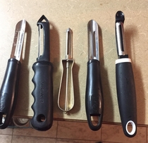 Went to the store the other week to get a potato peeler Found these while packing