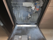 What happens if you use dish soap not detergent in the dishwasher