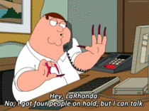 What I imagine every time Im put on hold