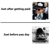 What it is like being paid monthly