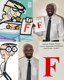Whats this Im bald with a beard And my ears look normal This could only be the work of fAirY goDpArEnTS Cosplay Mr Crocker from The Fairly OddParents Feedback Appreciated