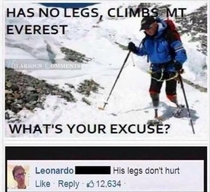 Whats your excuse