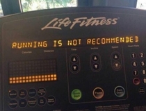 When even the gym has given up on you