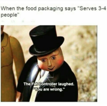 When food packaging says Serves - people xpost from rme_irl