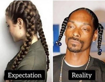 when she make side braids