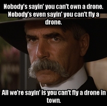 When the news reports drones