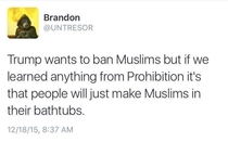 When the US bans Muslims
