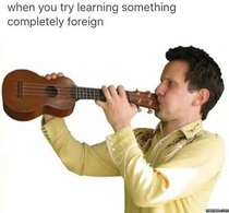 When you try learning