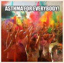 Whenever I see pictures of The Color Run race