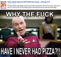 Where has the pizza been all this time