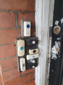 Which doorbell do I press