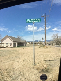 while driving around I saw this in Colorado