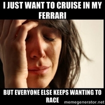 While going to a supercar show over the weekend I heard this from one of the owners