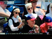 Who needs a sorority when youve got sisters like this Seen at Phillies game June  