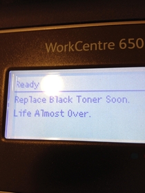 Who ordered the emo printer