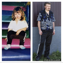 Who wore it better  year old me or Ricky I think we all know who the real winner is
