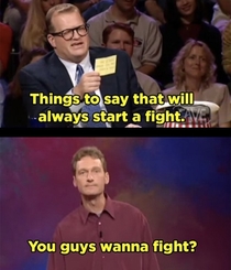 Whose Line is it Anyway was so lit