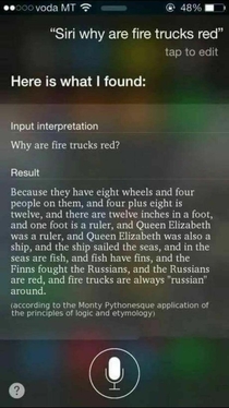 Why are fire trucks always red Because theyre always Russian around
