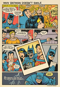 Why Batman Doesnt Smile by Kerry Callen