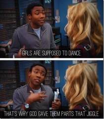 Why girls are supposed to dance