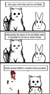 Why rabbits can never be truly trusted