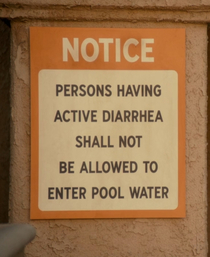 Why would anyone put this notice 