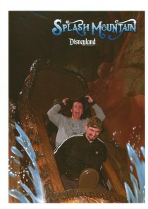Wife didnt know Splash Mountain had a drop at the end